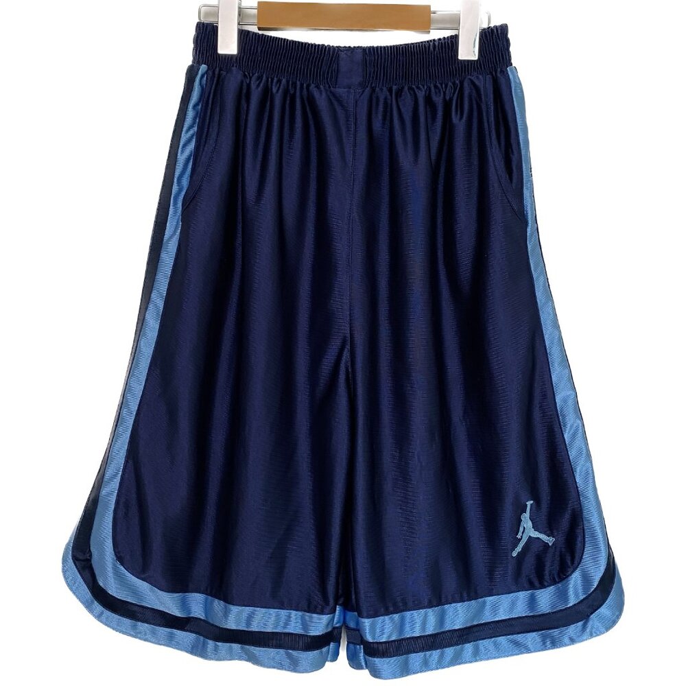 Air Jordan Jumpman Shorts Boys 4XL Men S/M Blue Gym Basketball Retro 90s
